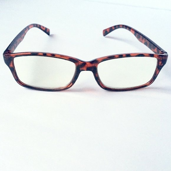 Computer Screen Blue Lite Glasses Brown Unisex No Magnification Blue Blockers +0 - Picture 4 of 9